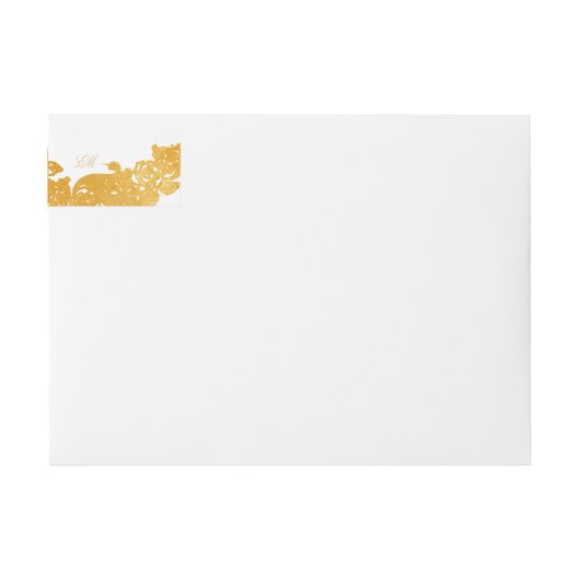 Rokoko Gold-Ornament (Vorderseite)