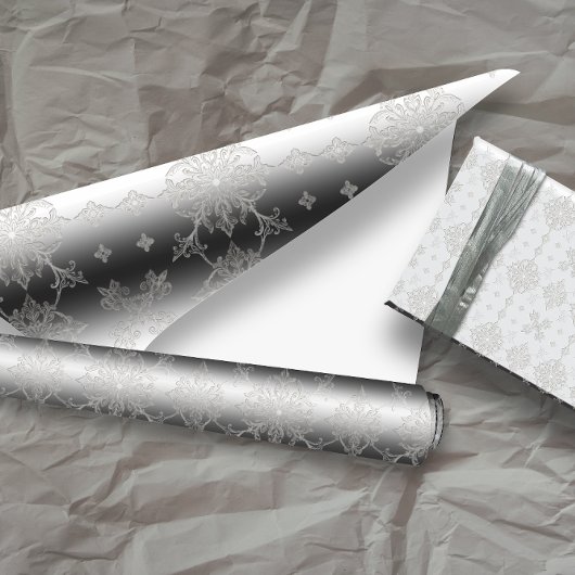 Rokoko Lace Pattern Geschenkpapier