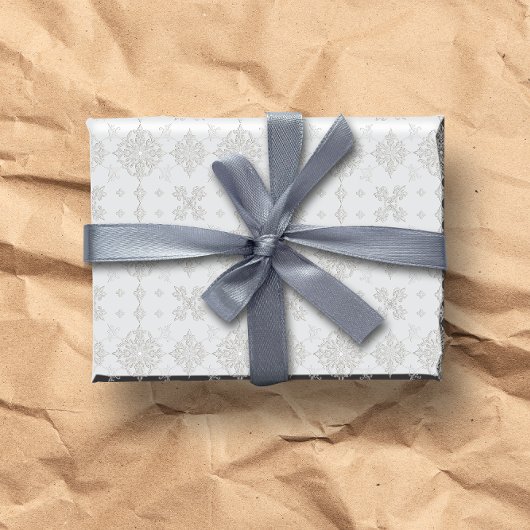 Rokoko Lace Pattern Geschenkpapier