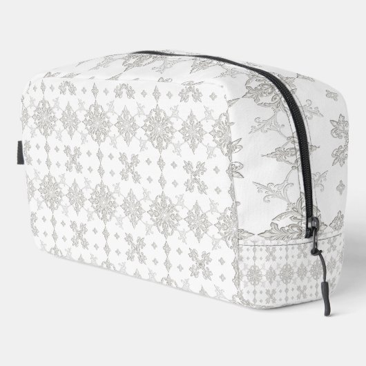Rokoko Lace Pattern Waschbeutel (Rechte Ecke)