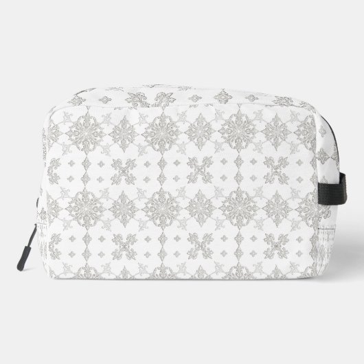 Rokoko Lace Pattern Waschbeutel (Rückseite)