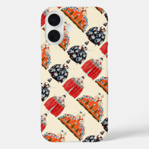 ROKOKO LADY ART DECO SCHÖNHEIT FASHION COSTUME DES iPhone 16 HÜLLE