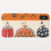 ROKOKO LADY ART DECO SCHÖNHEIT FASHION COSTUME DES Case-Mate iPhone HÜLLE (Rückseite (Horizontal))
