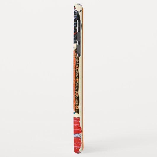 ROKOKO LADY ART DECO SCHÖNHEIT FASHION COSTUME DES Case-Mate iPhone HÜLLE (Hinten/Links)