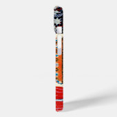 ROKOKO LADY ART DECO SCHÖNHEIT FASHION COSTUME DES Case-Mate iPhone HÜLLE (Rückseite / Links)