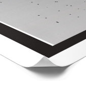 Rokoko Lady Illustration Poster (Ecke)