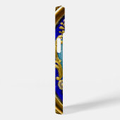 ROKOKO LADY MIT PINK ROSES Case-Mate iPhone HÜLLE (Rückseite / Rechts)