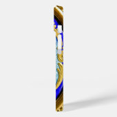 ROKOKO LADY MIT PINK ROSES Case-Mate iPhone HÜLLE (Rückseite / Links)