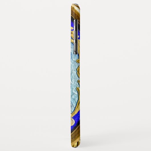 ROKOKO LADY MIT PINK ROSES Case-Mate iPhone HÜLLE (Hinten/Links)