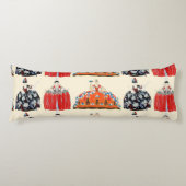 ROKOKO LADY SCHAUTY, FASHION COSTUME DEKO SEITENSCHLÄFERKISSEN (Vorderseite)