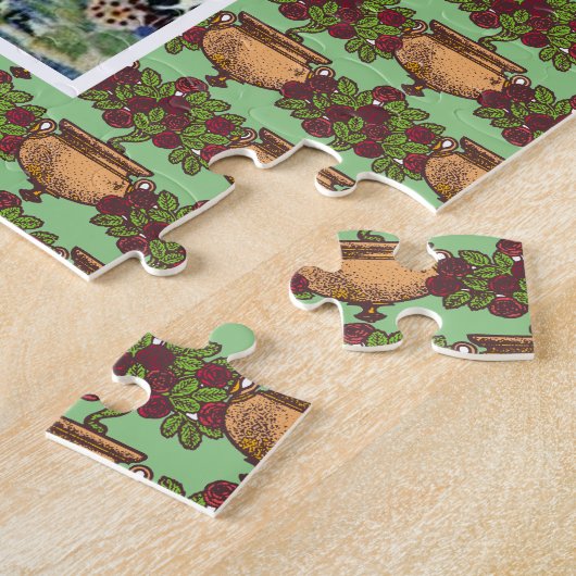 Rokoko märchenhafte Prinzessin reiten Puzzle (Seite)