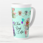 Rokoko Marie Antoinette Ließ ihnen Trinkkaffee Milchtasse (Rechte Ecke)