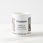 Rokoko Pattern Glückwunsch Graduate 2 Fotos Kaffeetasse (Mittel)