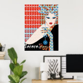 Rokoko Pop live Poster (Heimbüro)