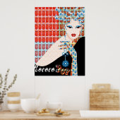 Rokoko Pop live Poster (Küche)