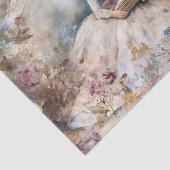 Rokoko Princess-Testseite Seidenpapier (Ausschnitt)