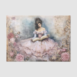 Rokoko Princess-Testseite Seidenpapier