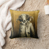 Rokoko Ram Throw Cushion Kissen (Decke)
