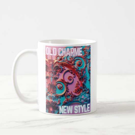 Rokoko Reimagined - Alter Charme, neuer Stil Kaffeetasse (Links)