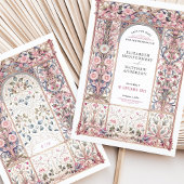 Rokoko Save the Date Wedding Einladung