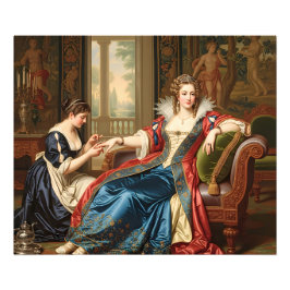 Rokoko Secrets: Regale Schönheit in einem Palast ( Fotodruck