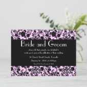 Rokoko Wedding, Einladung 5"x7" (Stehend Vorderseite)