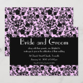 Rokoko Wedding, Einladung 5"x7" (Vorne/Hinten)