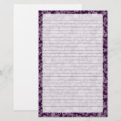 Rokoko Wedding, Schreibwaren Briefpapier (Vorne/Hinten)
