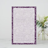 Rokoko Wedding, Schreibwaren Briefpapier (Stehend Vorderseite)