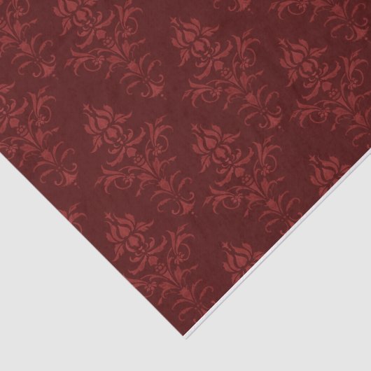 Rokokos im Rot Seidenpapier (Ausschnitt)