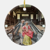 Rokokostil Keramik Ornament (Hinten)