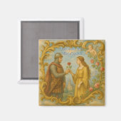 Roland- und Aude-Legende Magnet (Vorderseite/Rückseite)