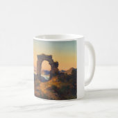 Roland's Arch (von Andreas Achenbach) Kaffeetasse (VorderseiteRechts)