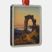 Roland's Arch (von Andreas Achenbach) Ornament Aus Metall (Rechts)