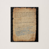 "ROLANDS BUCHSTABE" Puzzlespiel Puzzle (Vertikal)