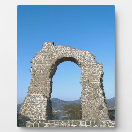 Rolandsbogen Fotoplatte (Vorderseite)