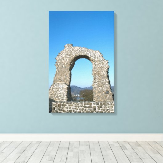 Rolandsbogen Leinwanddruck (Insitu (Holzboden))