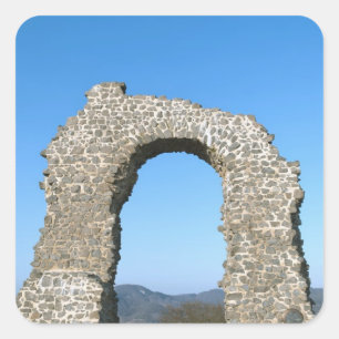 Rolandsbogen Quadratischer Aufkleber