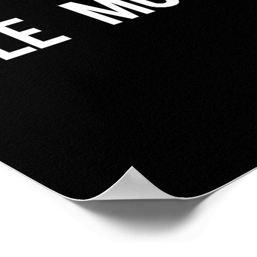 Role Model - Cool New Funny Models Gift Tee  Poster (Ecke)