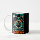 Role Playing Game Rpg Master D20 Tabletop Funny Rp Kaffeetasse (Links)