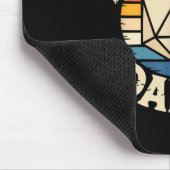 Role Playing Gamer Dad Rpg Master Tabletop Funny R Mousepad (Ecke)