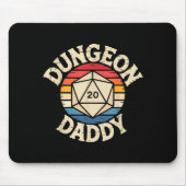 Role Playing Gamer Dad Rpg Master Tabletop Funny R Mousepad (Vorne)