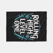 Role Playing Gamer Rpg Master D20 Tabletop Funny R Fleecedecke (Vorderseite (Horizontal))