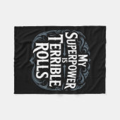 Role Playing Gamer Rpg Master D20 Tabletop Funny R Fleecedecke (Vorderseite (Horizontal))