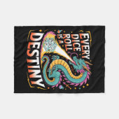 Role Playing Gamer Rpg Master D20 Tabletop Funny R Fleecedecke (Vorderseite (Horizontal))