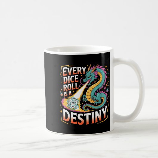 Role Playing Gamer Rpg Master D20 Tabletop Funny R Kaffeetasse (Rechts)