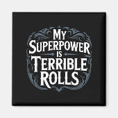 Role Playing Gamer Rpg Master D20 Tabletop Funny R Magnet (Vorne)