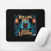 Role Playing Gamer Rpg Master D20 Tabletop Funny R Mousepad (Mit Mouse)