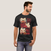 Roleplayer Routine - Kitten Dice Roll T-Shirt (Vorne ganz)