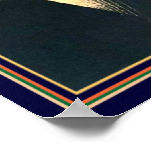 Rolf Armstrong Art Deco Print 12 x 16 Poster (Ecke)